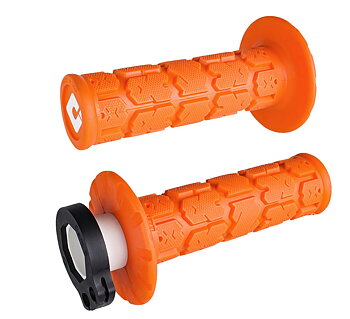 ODI V2 Rogue Lock-On Grips Orange