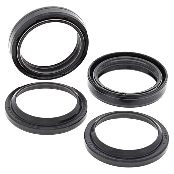 All Balls Fork Oil Seal/ Dust Seal Kit Svart