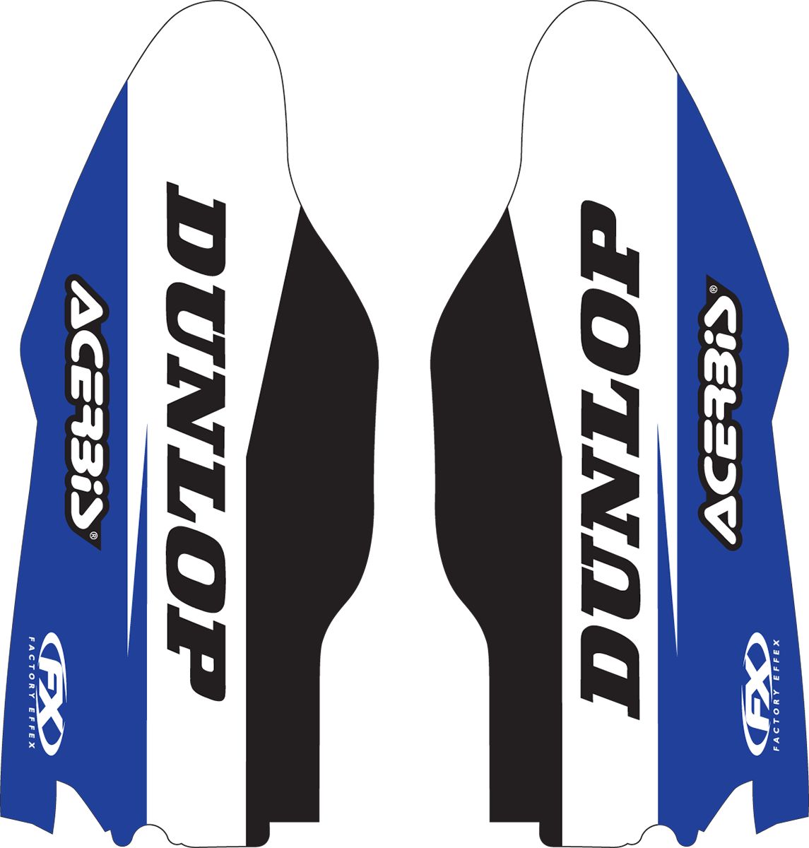 Factory Effex Lower Fork Guard Graphics