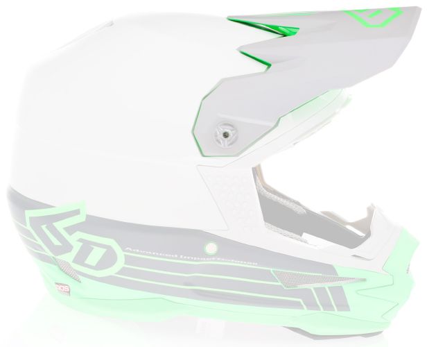 6D ATR-1 Split Visier, Neon Grün