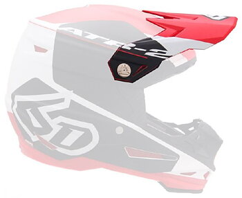 6D ATR-2 Shadow Vizier, Mat Rood/Zwart