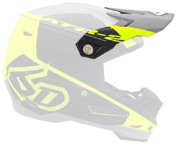 6D ATR-2 Shadow Visir, Mat Neon Gul