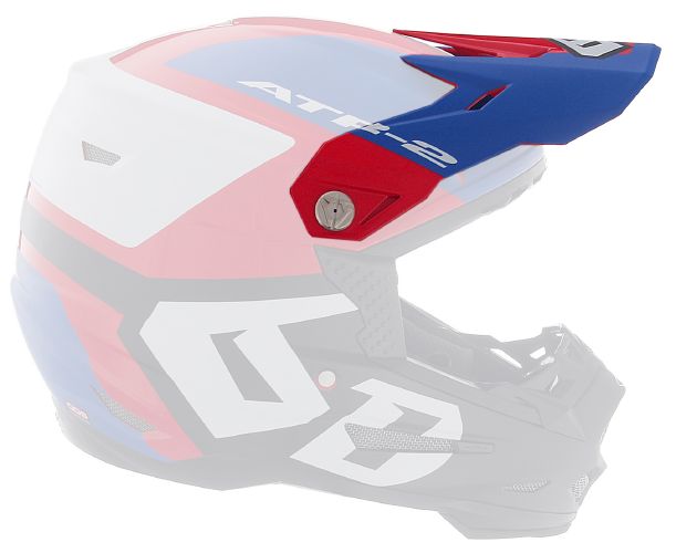 6D ATR-2 Helo L.E Vizier, Rood/Wit/Blauw