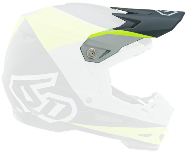 6D ATR-2 Quadrant Visir, Gul/Sort/Grå