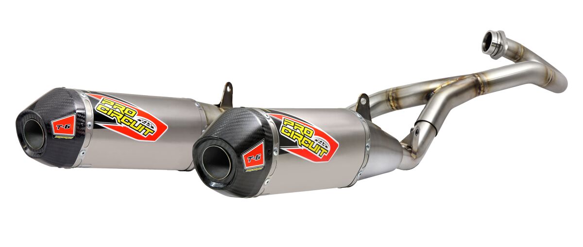 Pro Circuit Ti-6 Pro, Ti-6 and T-6 Exhaust System