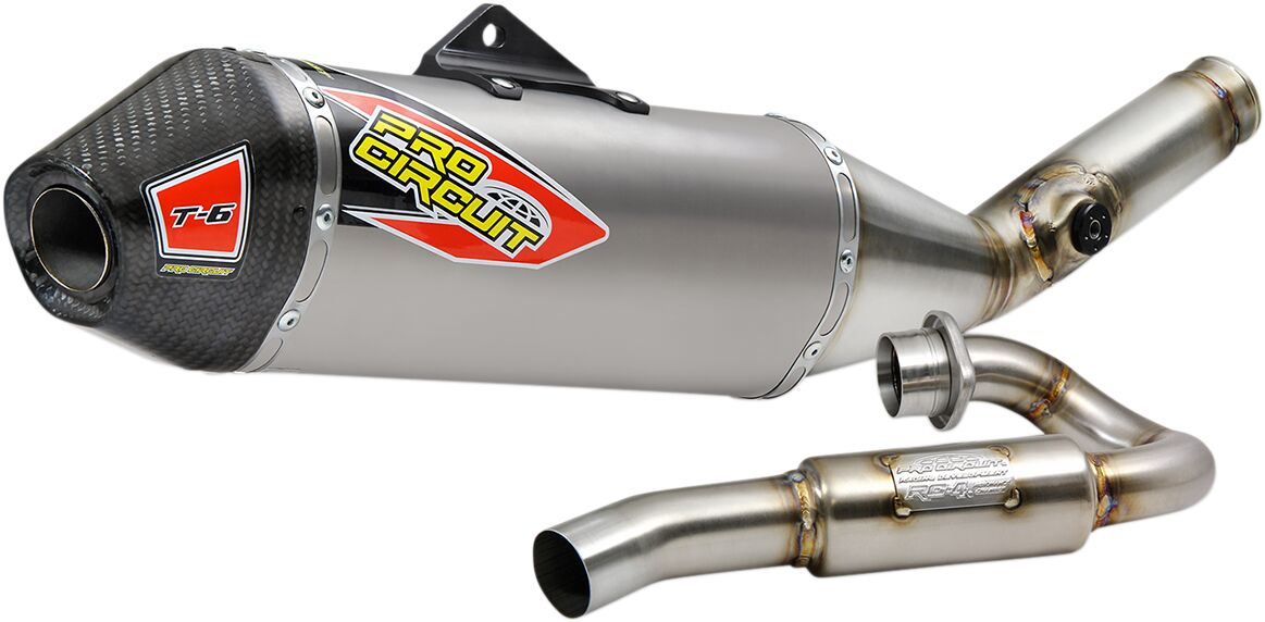 Pro Circuit Ti-6 Pro, Ti-6 and T-6 Exhaust System