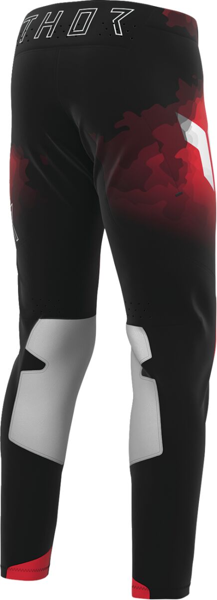 THOR Sportmode Carbon Pants Svart/ Grå/ Röd - 6