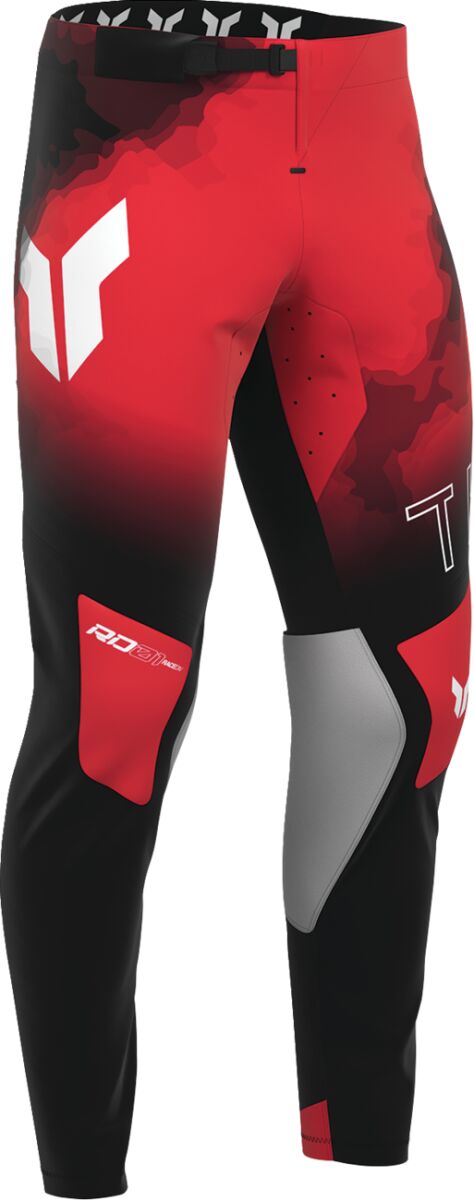 THOR Sportmode Carbon Pants Svart/ Grå/ Röd