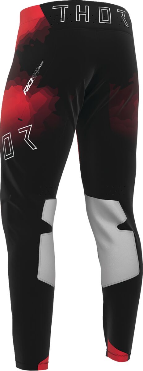 THOR Sportmode Carbon Pants Svart/ Grå/ Röd - 4