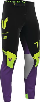 THOR Sportmode Geo Pants Musta/ Harmaa/ Violetti/ Keltainen