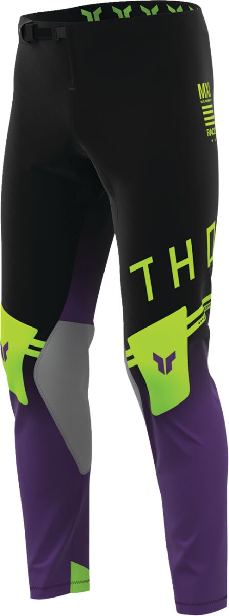Pantaloni Sportmode Geo THOR Nero/ Grigio/ Viola/ Giallo - 3