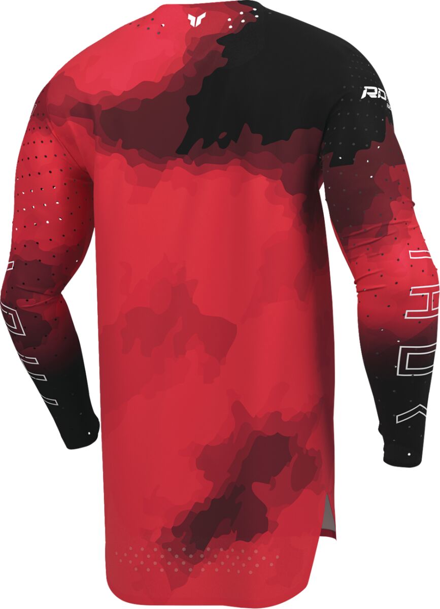 THOR Sportmode Carbon Jersey Sort/ Rød - 4