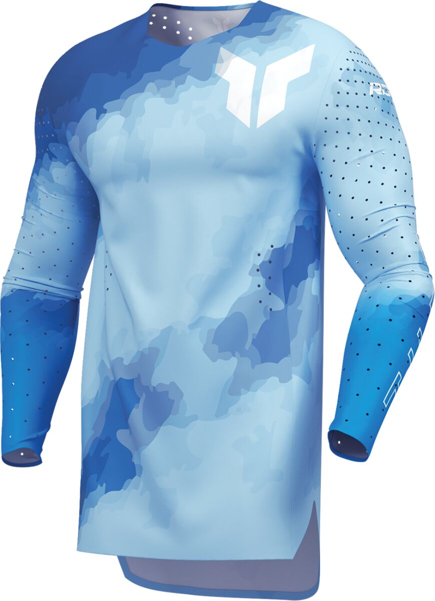 Maglia Sportmode Carbon THOR Blu/ Blu - 7