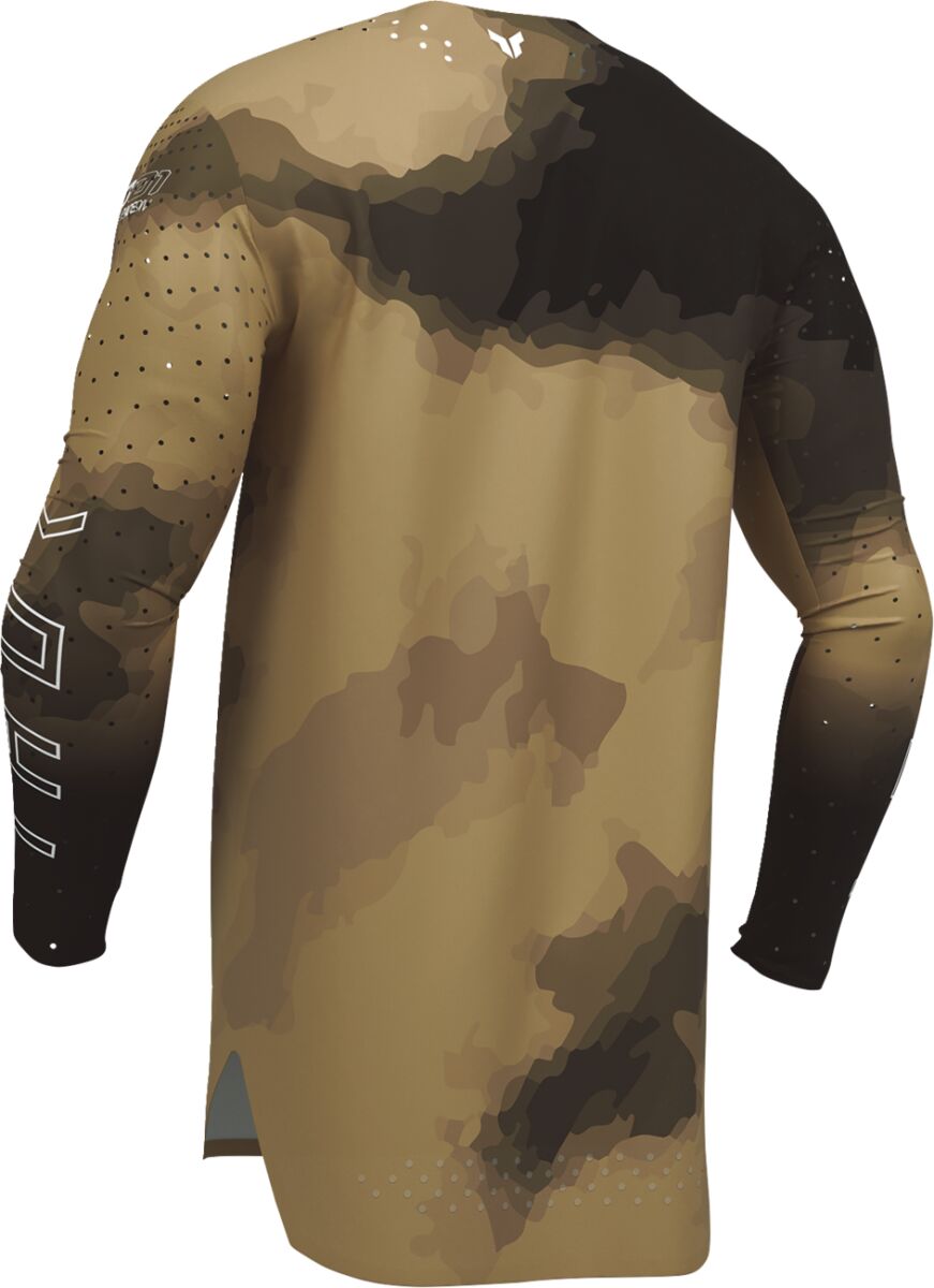 THOR Sportmode Carbon Jersey Brun - 2
