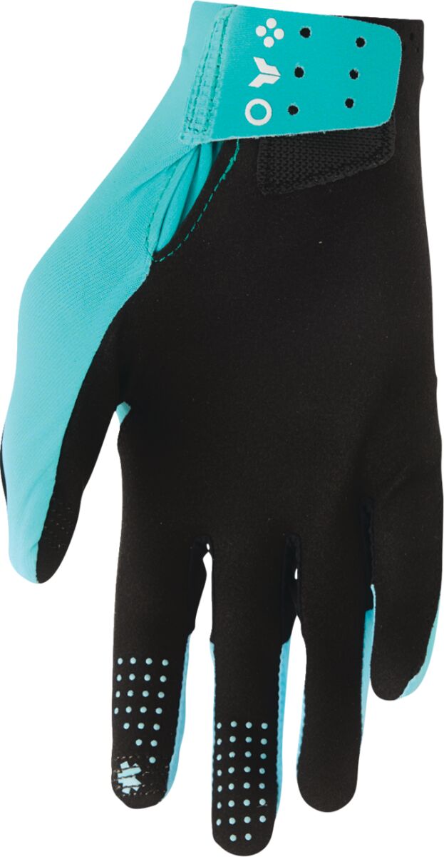 THOR Sportmode Iconic Gloves Aqua/ Svart/ Blå - 3