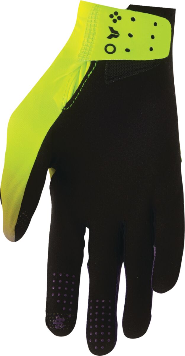 THOR Sportmode Iconic Gloves Acid/ Sort/ Lilla - 2