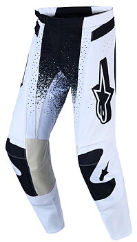 Alpinestars Techstar Swan Crossihousut Musta/ Valkoinen