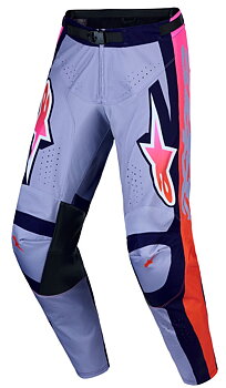 Alpinestars Racer Air Hunt Crossihousut Musta/ Pinkki/ Violetti