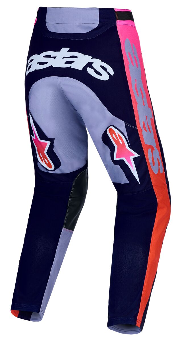 Alpinestars Racer Air Hunt Crossbyxor Svart/ Rosa/ Lila - 2