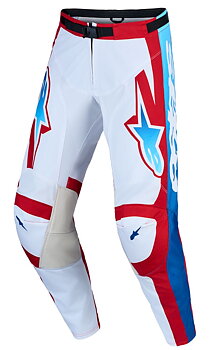 Alpinestars Racer Hunt Crossihousut Sininen/ Punainen/ Valkoinen