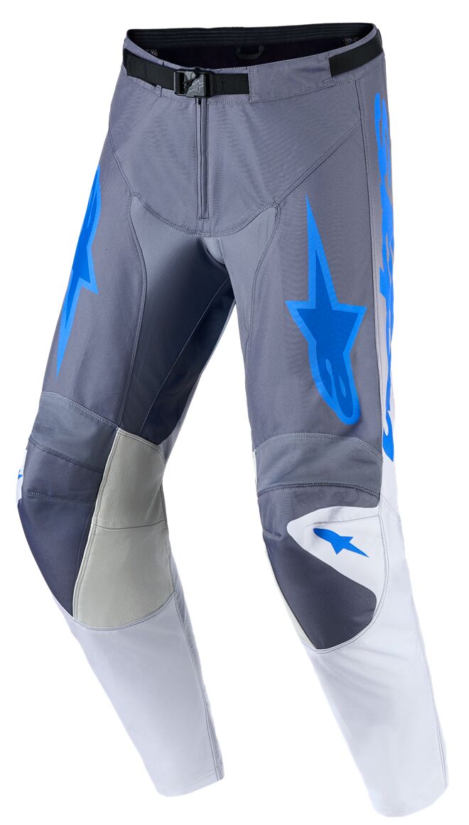 Alpinestars Racer Amber Crossbukser Grå/ Blå/ Hvit