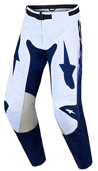 Alpinestars Racer Air Amber Crossihousut Sininen/ Sininen/ Valkoinen