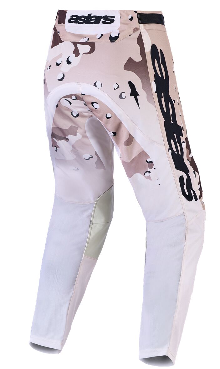 Alpinestars Racer Lone Crossbyxor Brun/ Camo/ Blå/ Off-White/ Brun/ Vit - 2