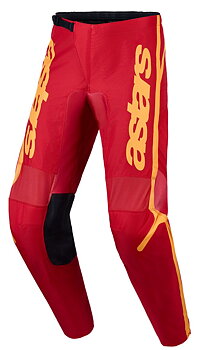 Alpinestars Fluid Apex v2 Crossihousut Kulta/ Punainen