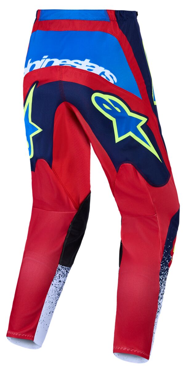 Alpinestars Fluid Drag Crossbukser Blå/ Blå/ Rød/ Hvit - 2