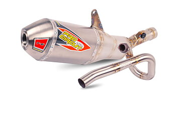 SISTEMA DE ESCAPE T-6 BC ACERO INOXIDABLE TITANIO Pro Circuit