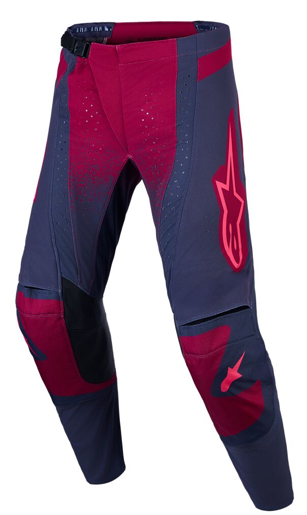 Alpinestars Stella Techstar Swan Crossbukser  Grå/  Rød/ Rød