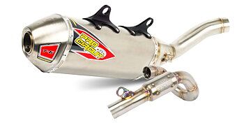 SISTEMA DE ESCAPE T-6 BC ACERO INOXIDABLE TITANIO Pro Circuit