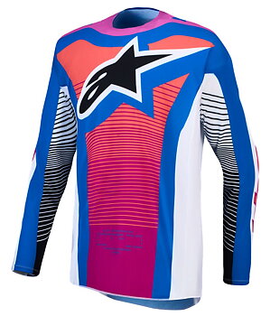 Alpinestars Techstar Maven Crosströja Blå/ Rosa/ Vit