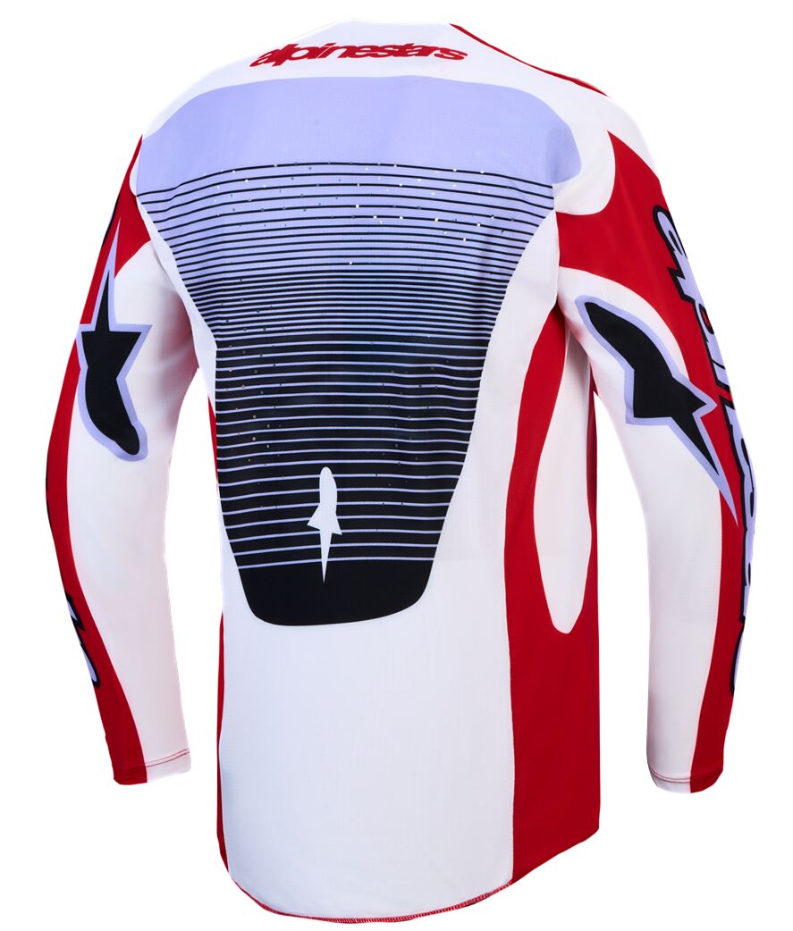Alpinestars Techstar Maven Crosströja Svart/ Röd/ Vit - 2