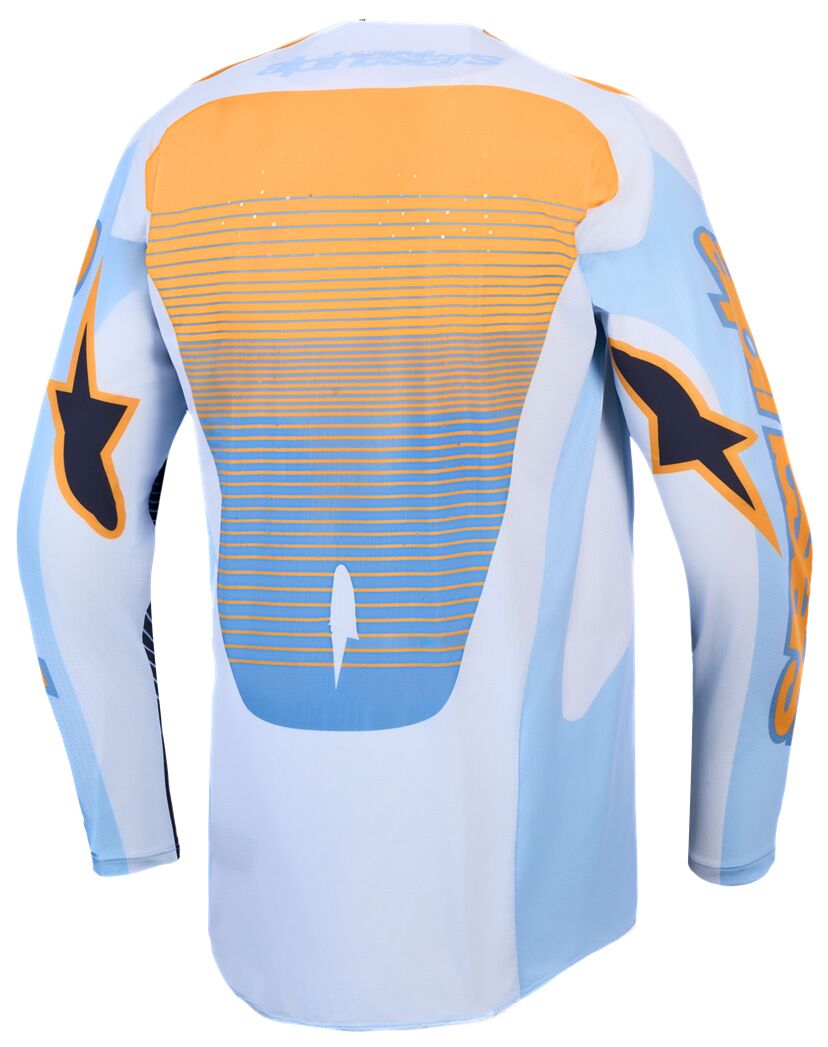 Alpinestars Techstar Maven Crosströja Blå/ Vit/ Gul - 2