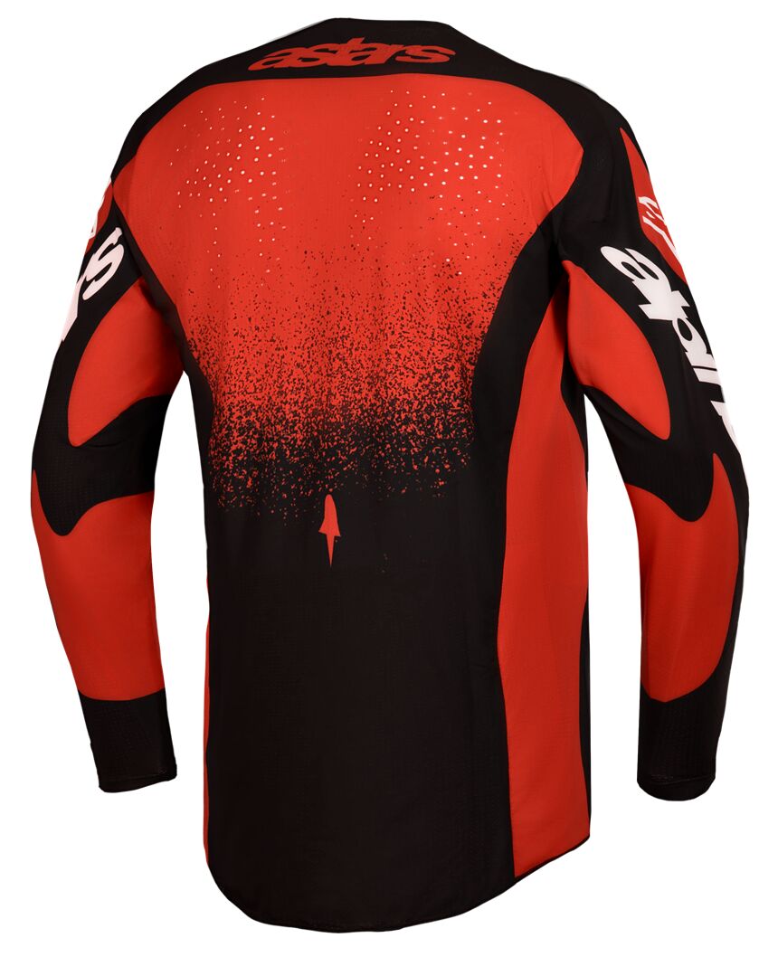Alpinestars Techstar Swan Crosstrui Zwart/ Rood/ Wit - 2