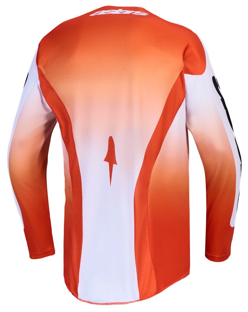 Alpinestars Racer Amber Crosströja Svart/ Orange/ Röd/ Vit - 2