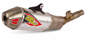 Silenciadores Slip-On de Acero Inoxidable T-6 Pro Circuit