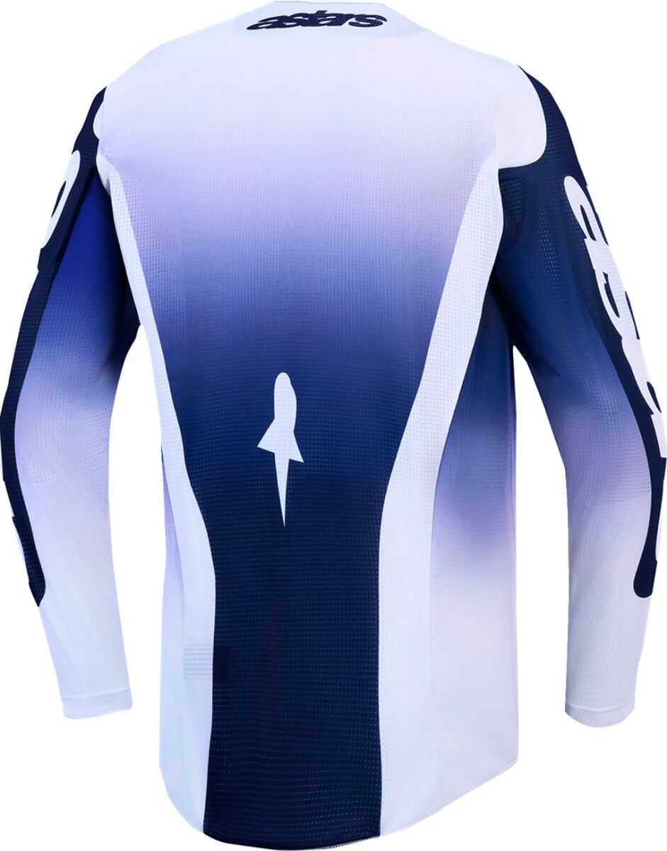 Alpinestars Racer Air Amber Crosstrøje Blå/ Blå/ Hvid - 2