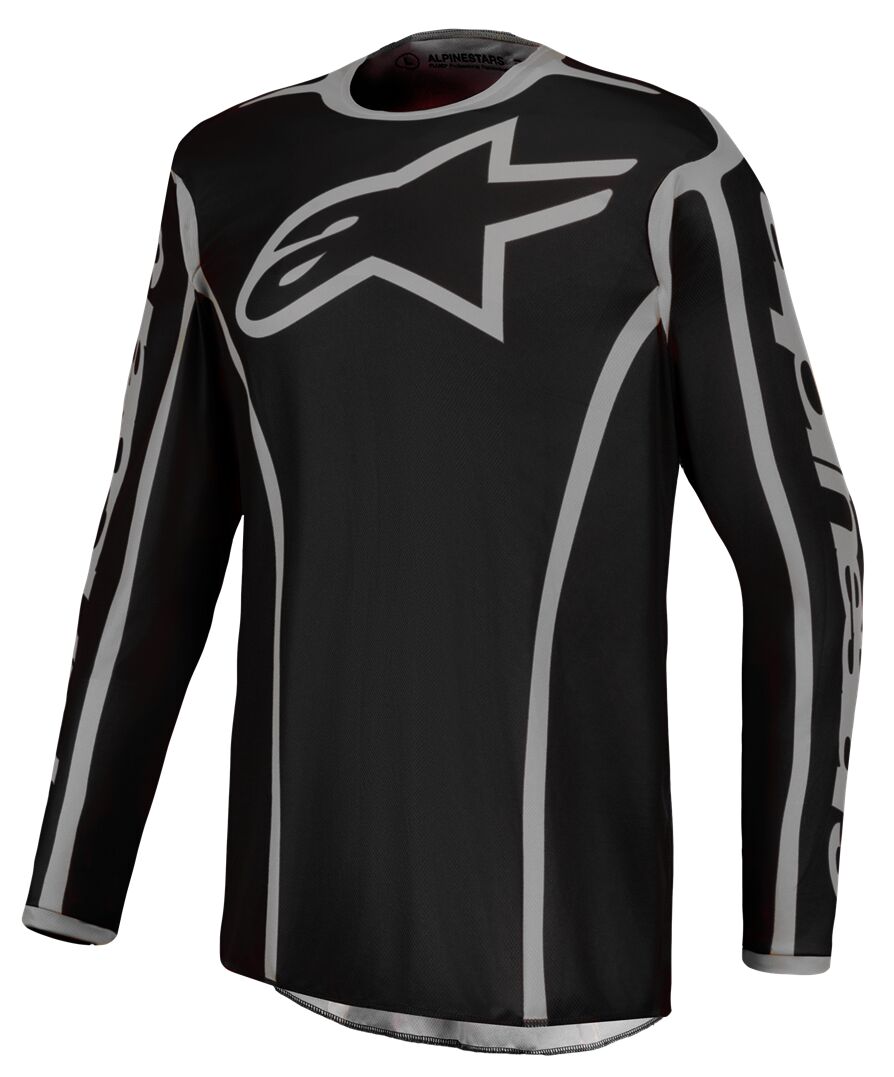 Alpinestars Fluid Apex v2 Crosströja Svart/ Silver