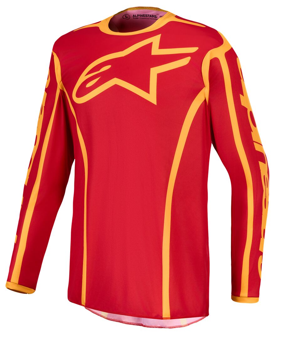 Alpinestars Fluid Apex v2 Crosströja Guld/ Röd