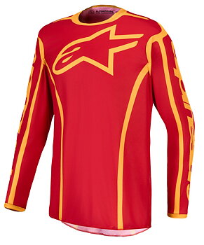 Alpinestars Fluid Apex v2 Crosstrui Goud/ Rood