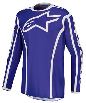 Alpinestars Fluid Apex v2 Crosstrui Blauw/ Wit