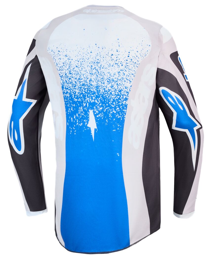 Alpinestars Fluid Drag Crosstrui Blauw/ Grijs/ Wit - 2
