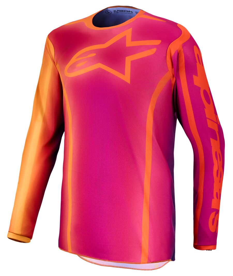 Alpinestars Fluid Kepler Crosströja Blå/ Orange/ Rosa/ Lila