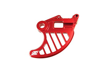 Scar Brake Rotor Guard Red