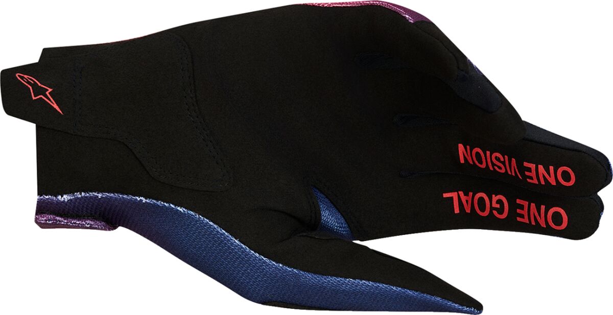 Alpinestars Radar Crosshandskar Svart/ Deep Blue/ Röd - 2