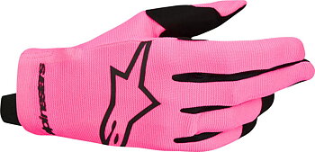 Alpinestars Radar Crosshandschoene Zwart/ Hi-Vis Roze