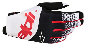 Alpinestars Techstar Crosshandschoene Zwart/ Rood/ Wit