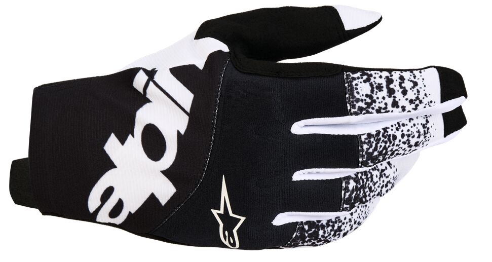 Alpinestars Techstar Crosshandskar Svart/ Vit